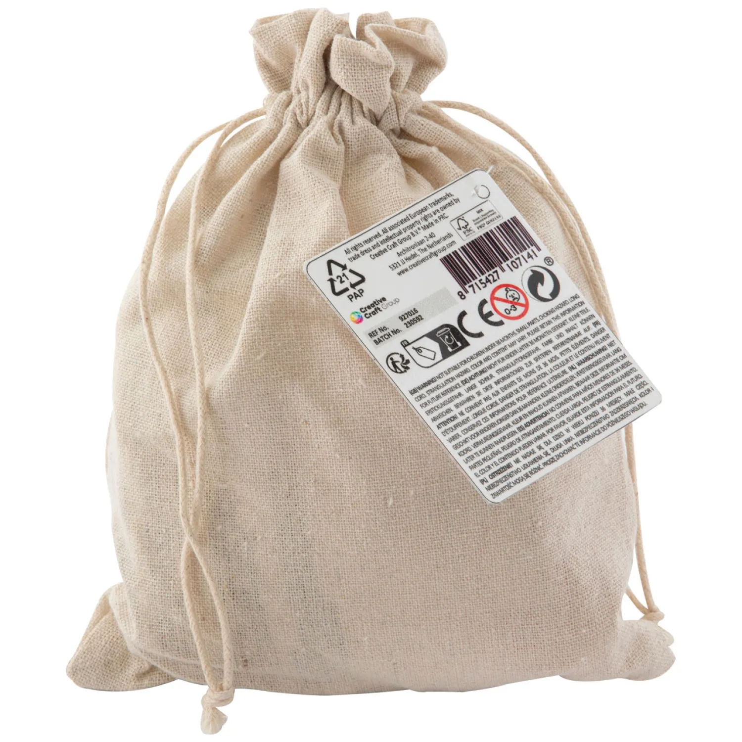 Spel Balance Tower in Katoenen Tasje-Grafix Clearance