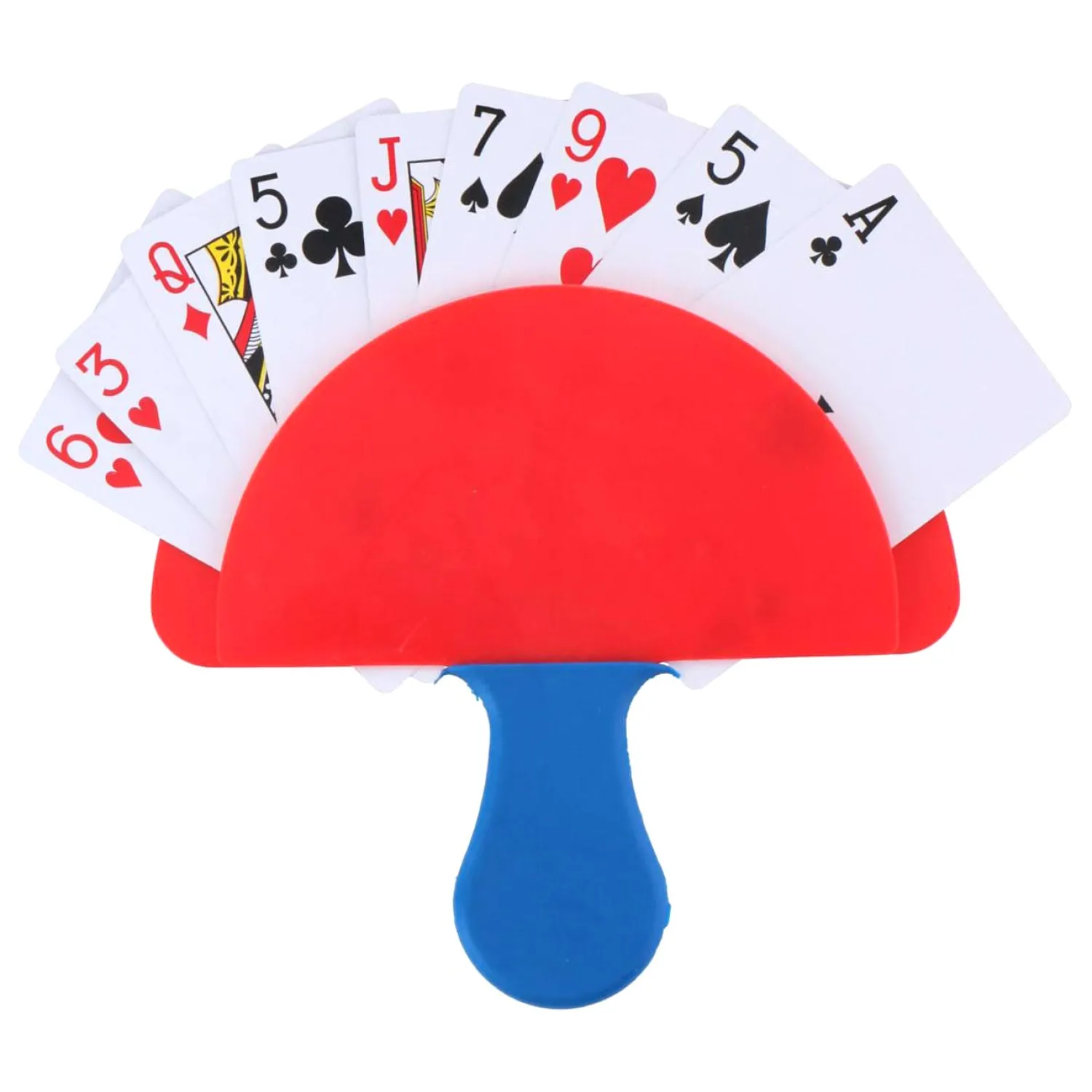 Spelkaartenhouder met handvat> New