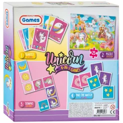 Spellendoos 4in1 Eenhoorn-Grafix Clearance