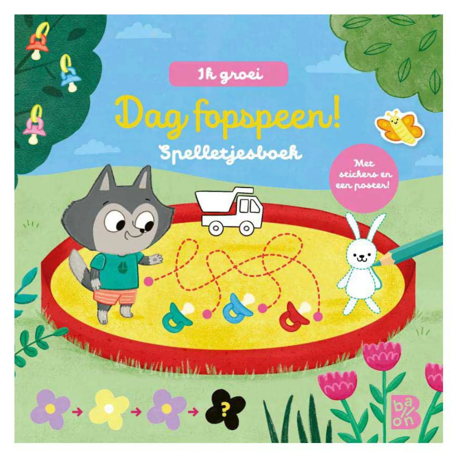 Spelletjesboek Dag Fopspeen met Stickers en Poster>Standaard Uitgeverij New