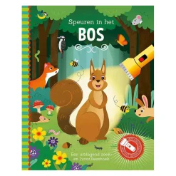 Speuren In het Bos Zoekboek met Kartonnen Zaklamp-Lantaarn Publishers Discount