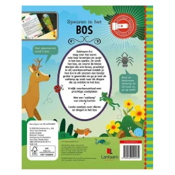 Speuren In het Bos Zoekboek met Kartonnen Zaklamp-Lantaarn Publishers Discount