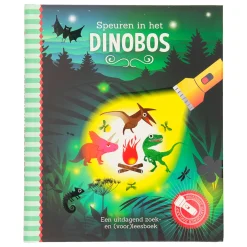 Speuren in het Dinobos + kartonnen zaklamp Online