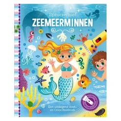 Speuren Naar Zeemeerminnen Zoekboek met Kartonnen Zaklamp-Lantaarn Publishers Online