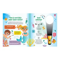 Speuren Naar Zeemeerminnen Zoekboek met Kartonnen Zaklamp-Lantaarn Publishers Online
