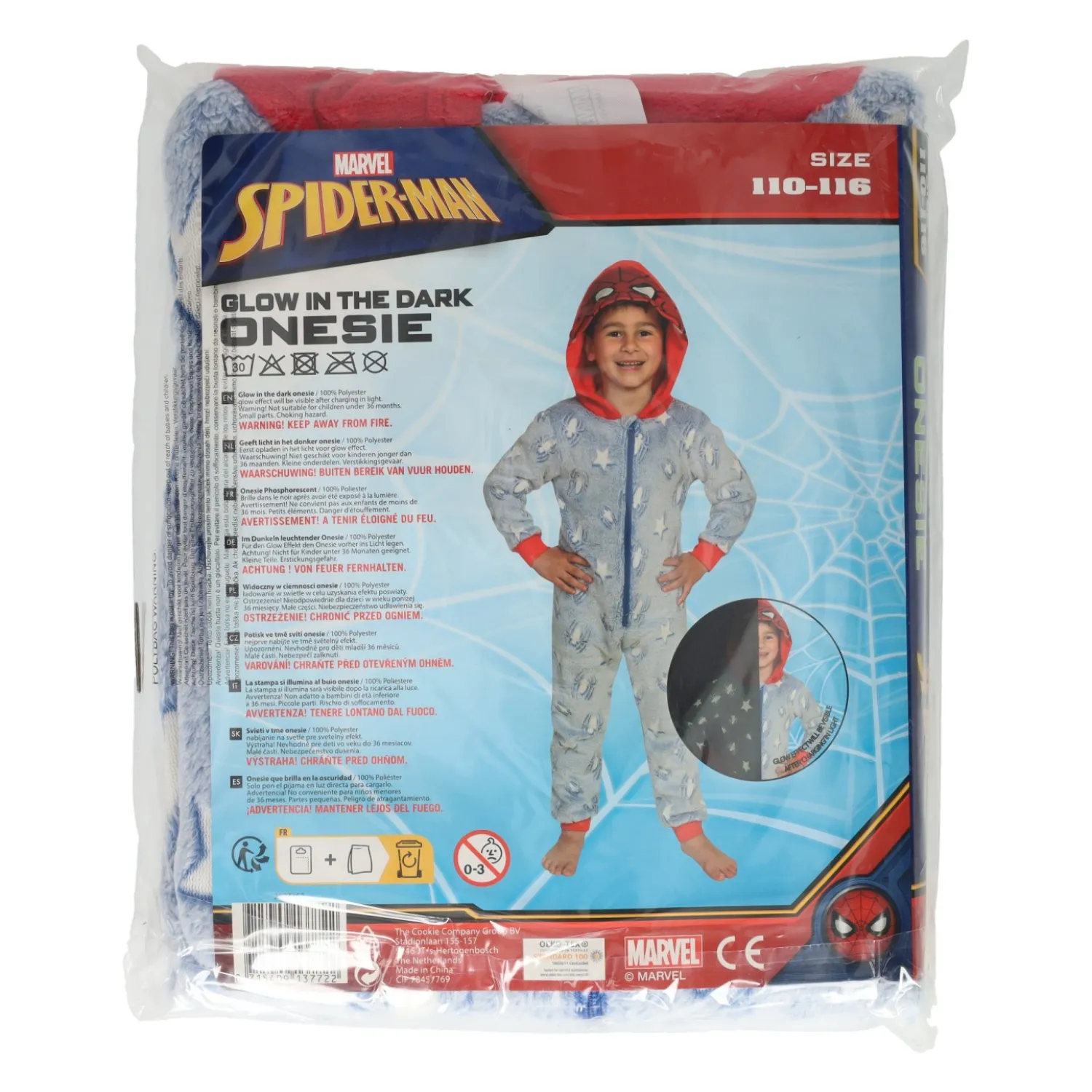 Spiderman Onesie Maat 110-116 Sale