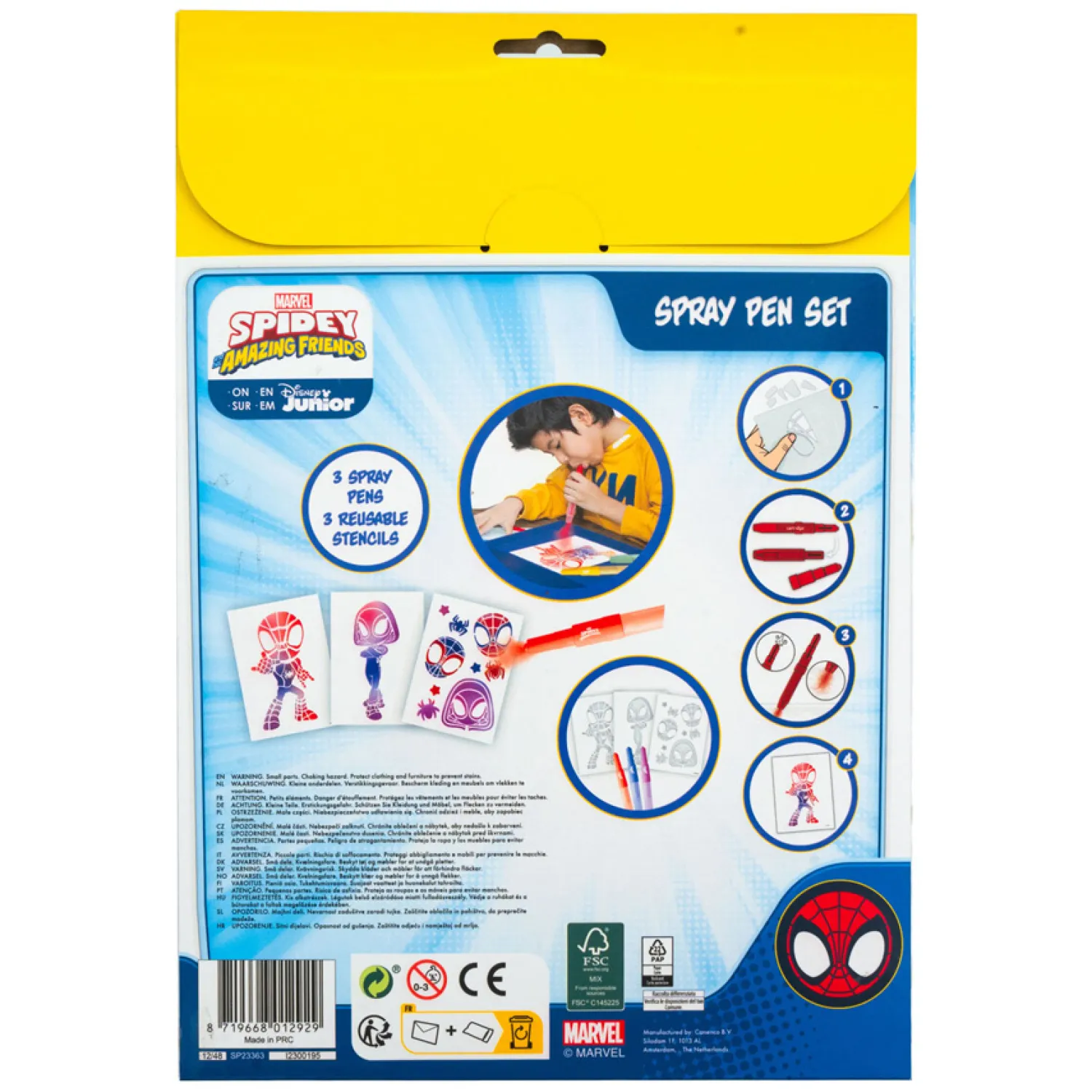 Spidey Blaaspennen Set>Canenco Sale