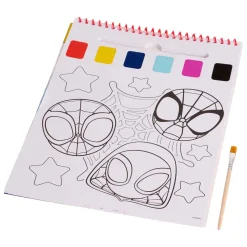 Spidey Water Verfset Boek - incl Kwast><noscript><img width=