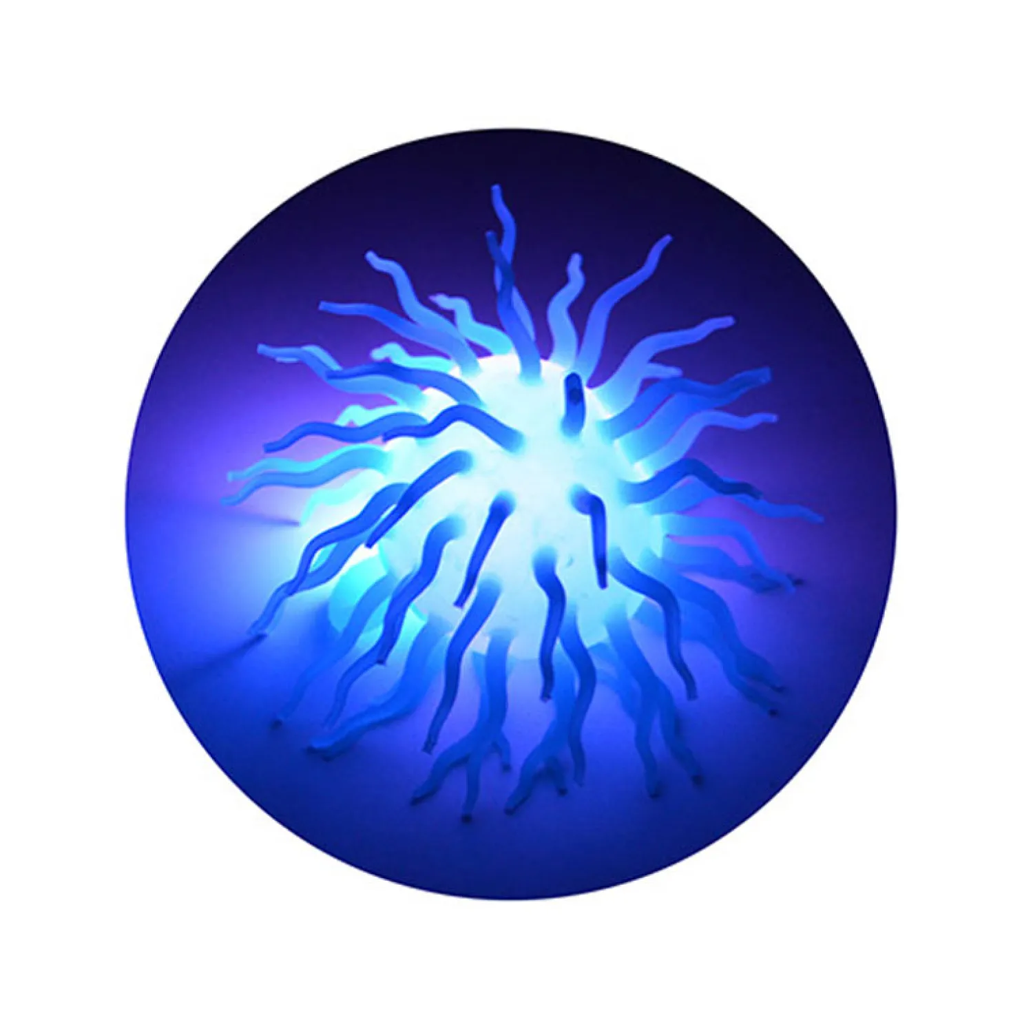 Spike Fluffy Bal met Licht, Ø 12cm>Johntoy Discount