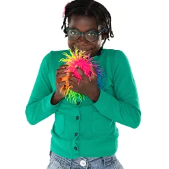 Spike Fluffy Bal met Licht, Ø 12cm><noscript><img width=