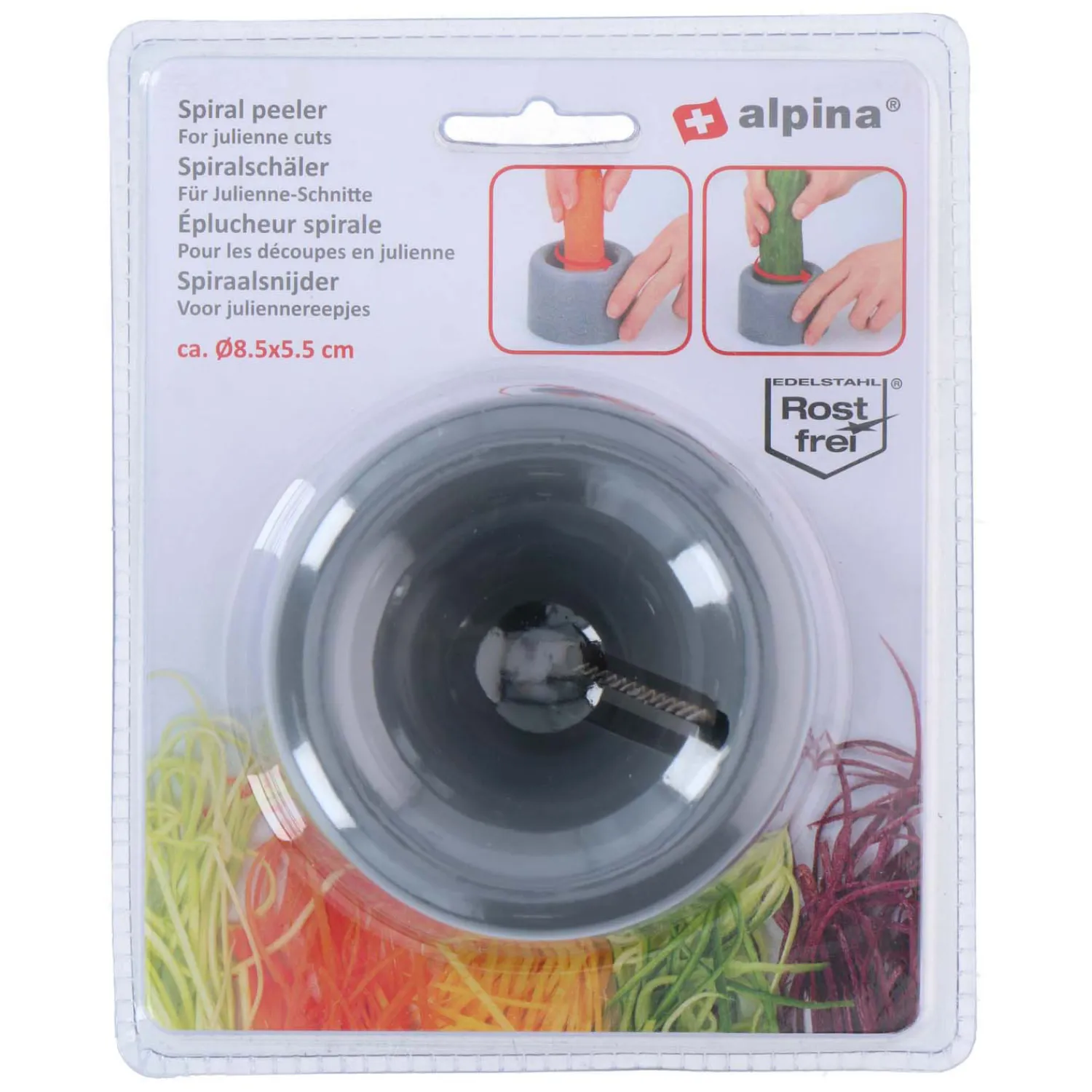 Spiraalsnijder 8,5x5,5cm-