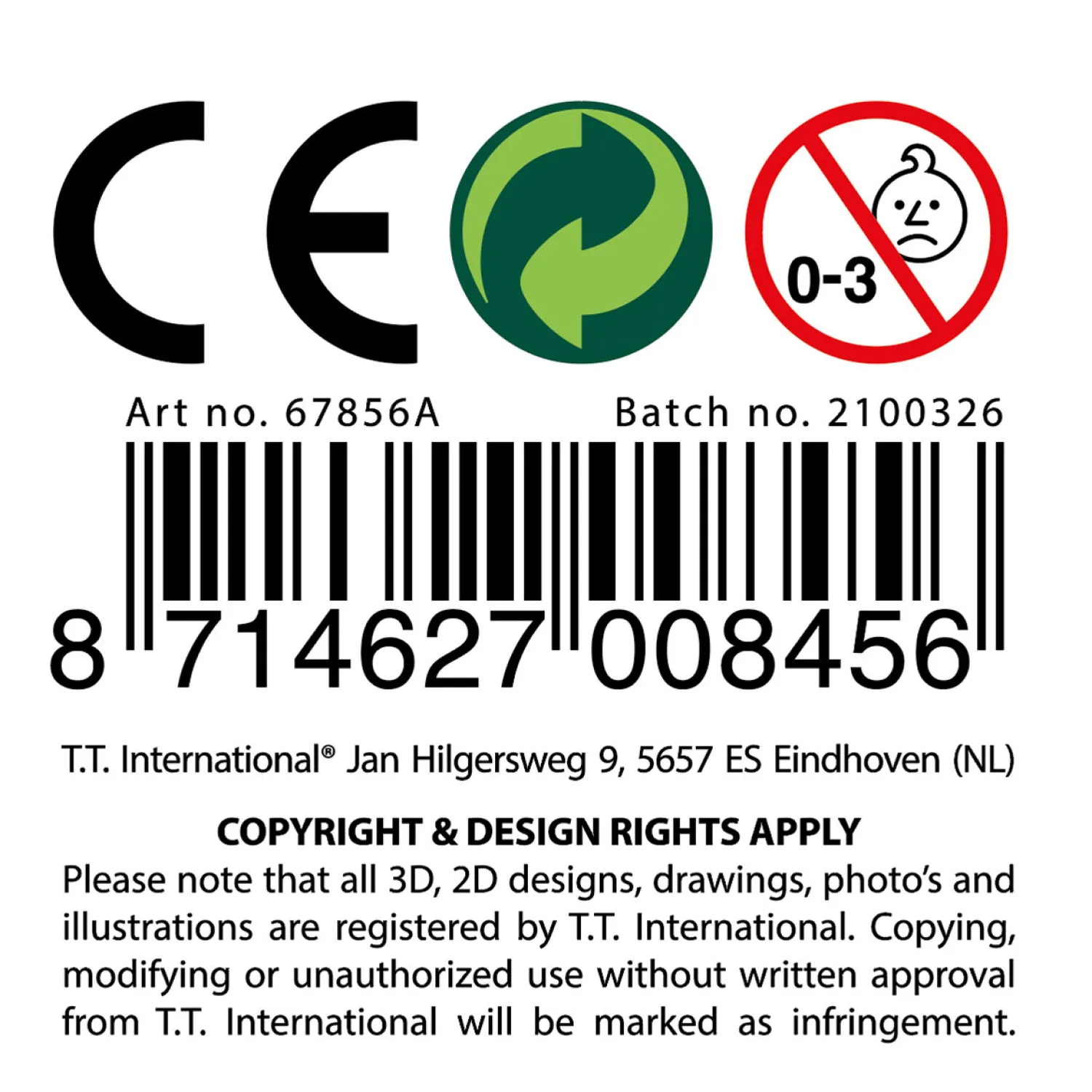 Duikvissen Haai, 3st.>Splash Best