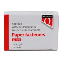Quantore Splitpen Goud 12mm, 100st. Outlet