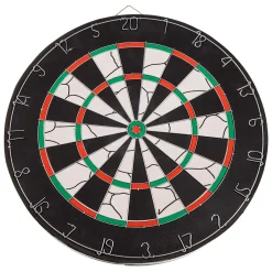 Dartbord Flocked met 6 Darts>SportX Discount