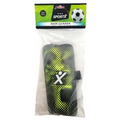 Scheenbeschermers Groen/Zwart-SportX New