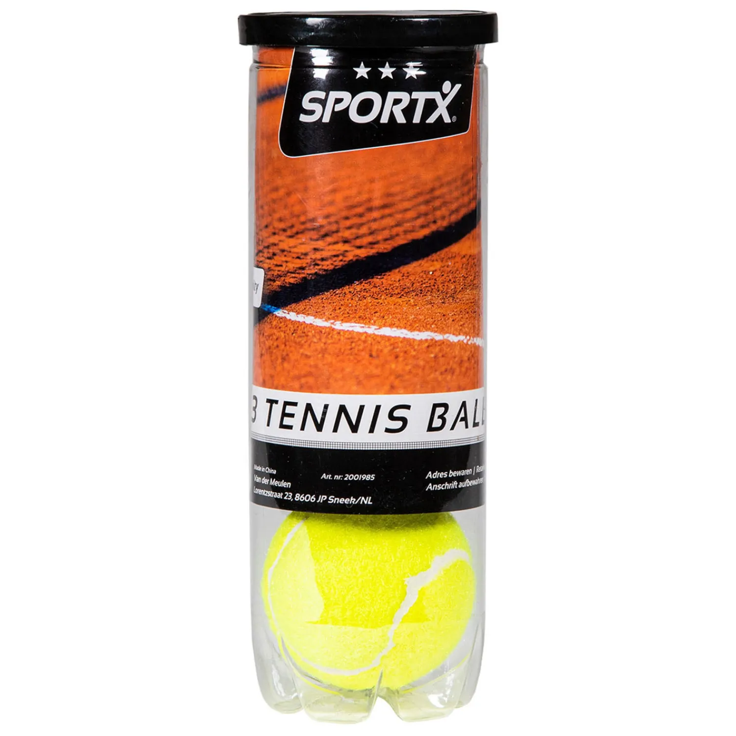 Tennisballen in Koker, 3st.-SportX