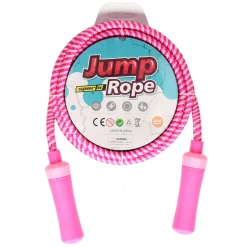 Springtouw Kleur Gestreept, 200cm><noscript><img width=