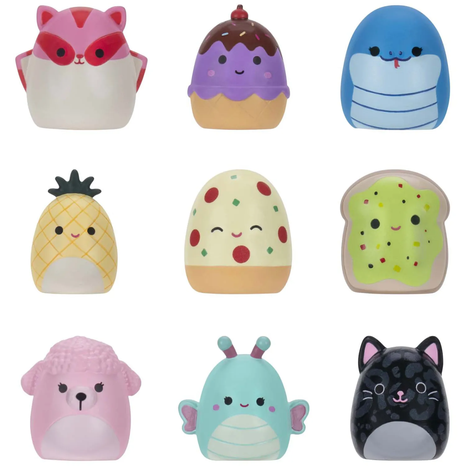 Squish-a-longs Sleutelhanger met Clip, 11cm-Squishmallows Sale