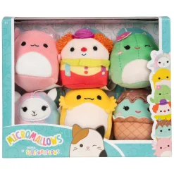 Knuffel Pluche - Micromallows Archie, Maya, Maritza, Bimbi, Rodry, Lucy, 6-Pack>Squishmallows Outlet