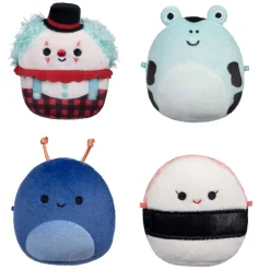Squishmallows Knuffel Pluche Micromallows - Solenn, Dear, Preeti, Ukee, 4-pack Hot