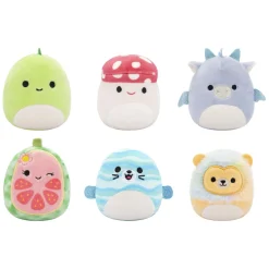 Knuffel Pluche - Micromallows, 6-Pack-Squishmallows Outlet