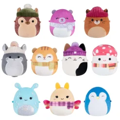 Jazwares Squishmallows Knuffel Pluche - Micromallows Winter - 10dlg. Sale