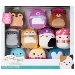 Jazwares Squishmallows Knuffel Pluche - Micromallows Winter - 10dlg. Sale