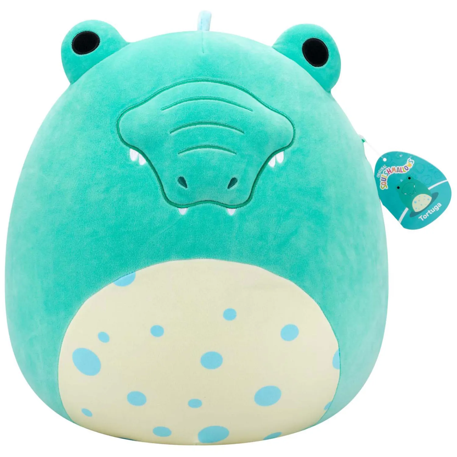 Knuffel Pluche - Tortuga Blauwgroene Alligator, 40cm>Squishmallows Discount