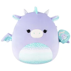 Squishmallows Knuffel Pluche - Drow the Purple Dragon - 30cm>Jazwares Outlet