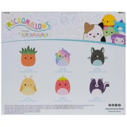 Knuffel Pluche Micromallows - Greer, Sloan, Emerald, Oz, Scarlet, Ald, 6-Pack-Squishmallows Discount