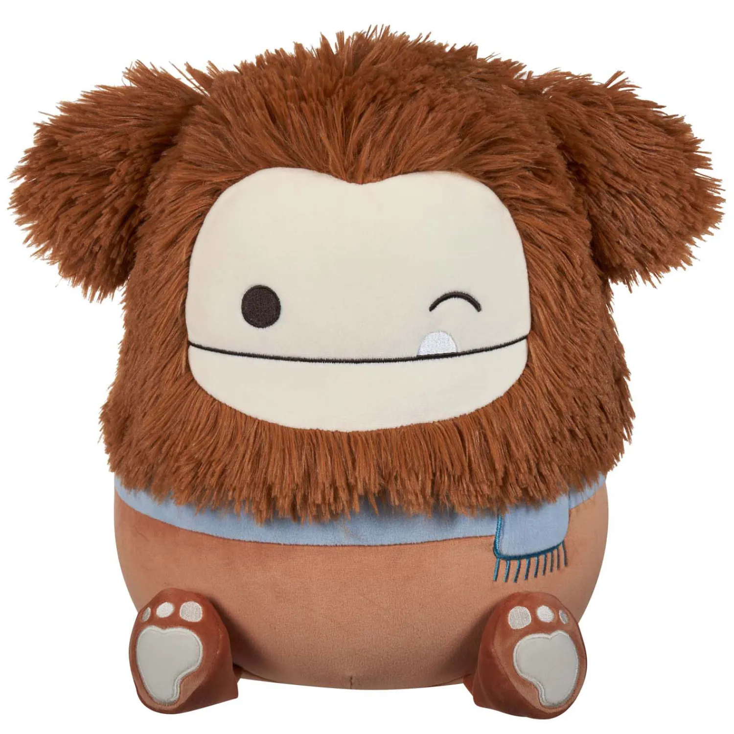 Knuffel Pluche - Knipogende Bigfoot, 30cm-Squishmallows Hot