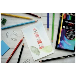 Stabilo Aquacolor - Aquarel Kleurpotlood - ARTY - Set 12 St. Discount