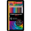 Aquacolor - Aquarel Kleurpotlood - Metalen Set 12 St.-Stabilo Outlet