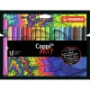 Cappi - Viltstift - ARTY - Set Met 18 Stuks>Stabilo Discount