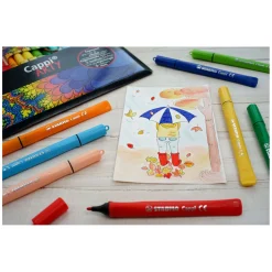 Cappi - Viltstift - ARTY - Set Met 18 Stuks><noscript><img width=