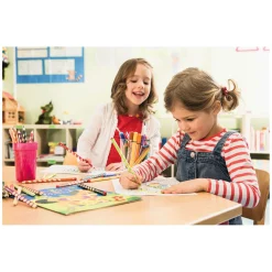 EASYcolors Kleurpotloden Linkshandig - 12 St. + Puntenslijper><noscript><img width=