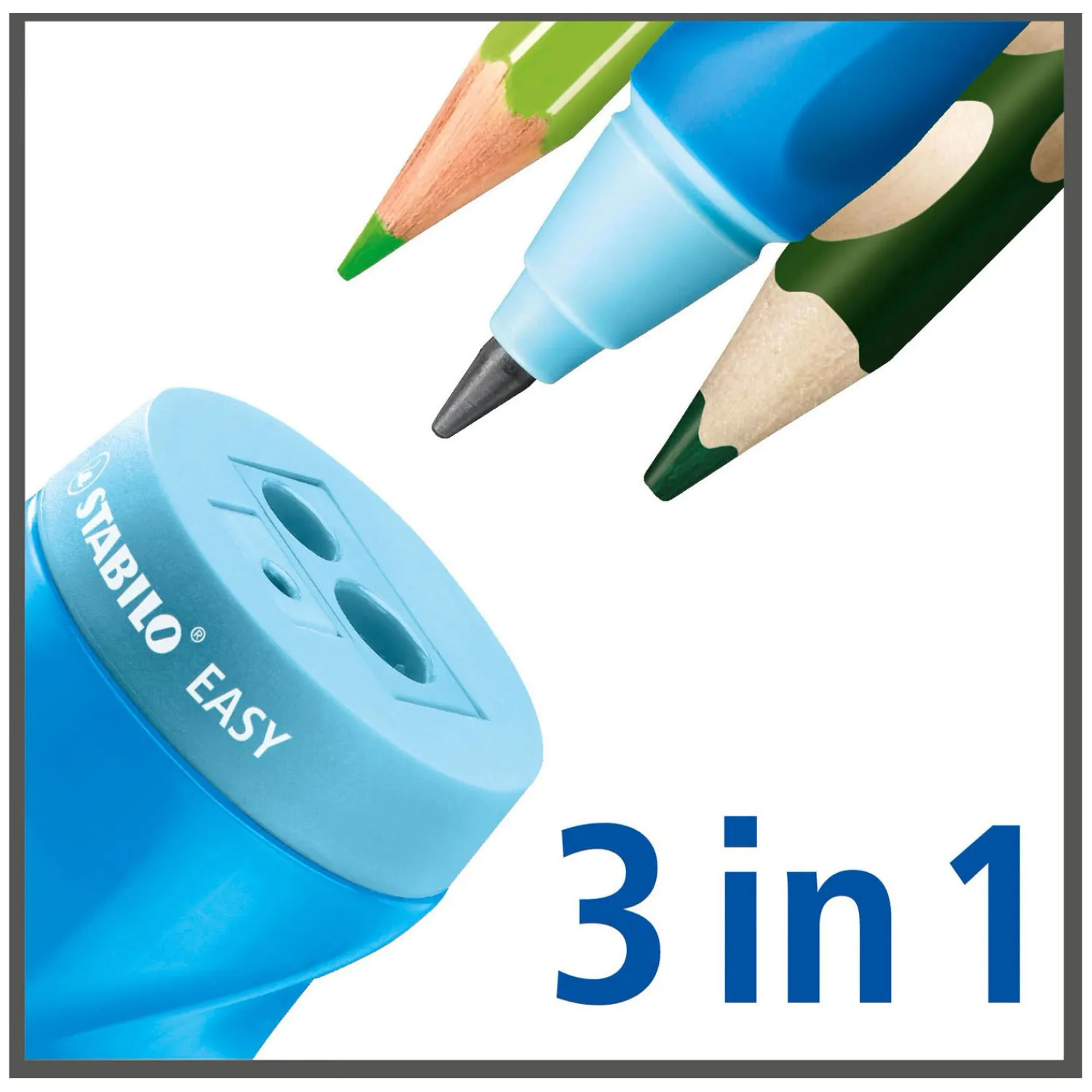 EASYsharpener - 3 in 1 Puntenslijper - Rechts - Roze>Stabilo Sale