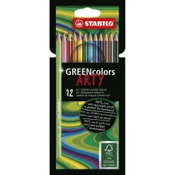 GREENcolors - Kleurpotloden - ARTY - Set 12 Stuks-Stabilo Outlet