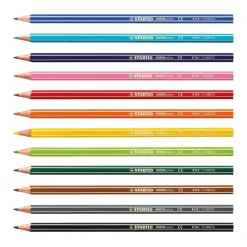 GREENcolors - Kleurpotloden - ARTY - Set 12 Stuks-Stabilo Outlet