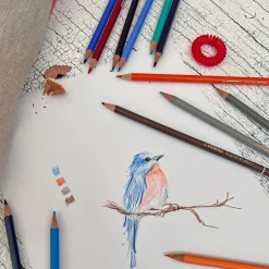 Original - Kleurpotlood Met Dunne Kern - Metalen Set 12 St.-Stabilo Discount