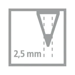 Original - Kleurpotlood Met Dunne Kern - Metalen Set 12 St.-Stabilo Discount