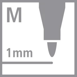 Stabilo Pen 68 - Viltstift - Metalen Doos Met 20 Stuks