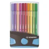 Pen 68 - Viltstift - ColorParade - Set 20 Stuks- Antraciet/Lichtblauw-Stabilo Outlet
