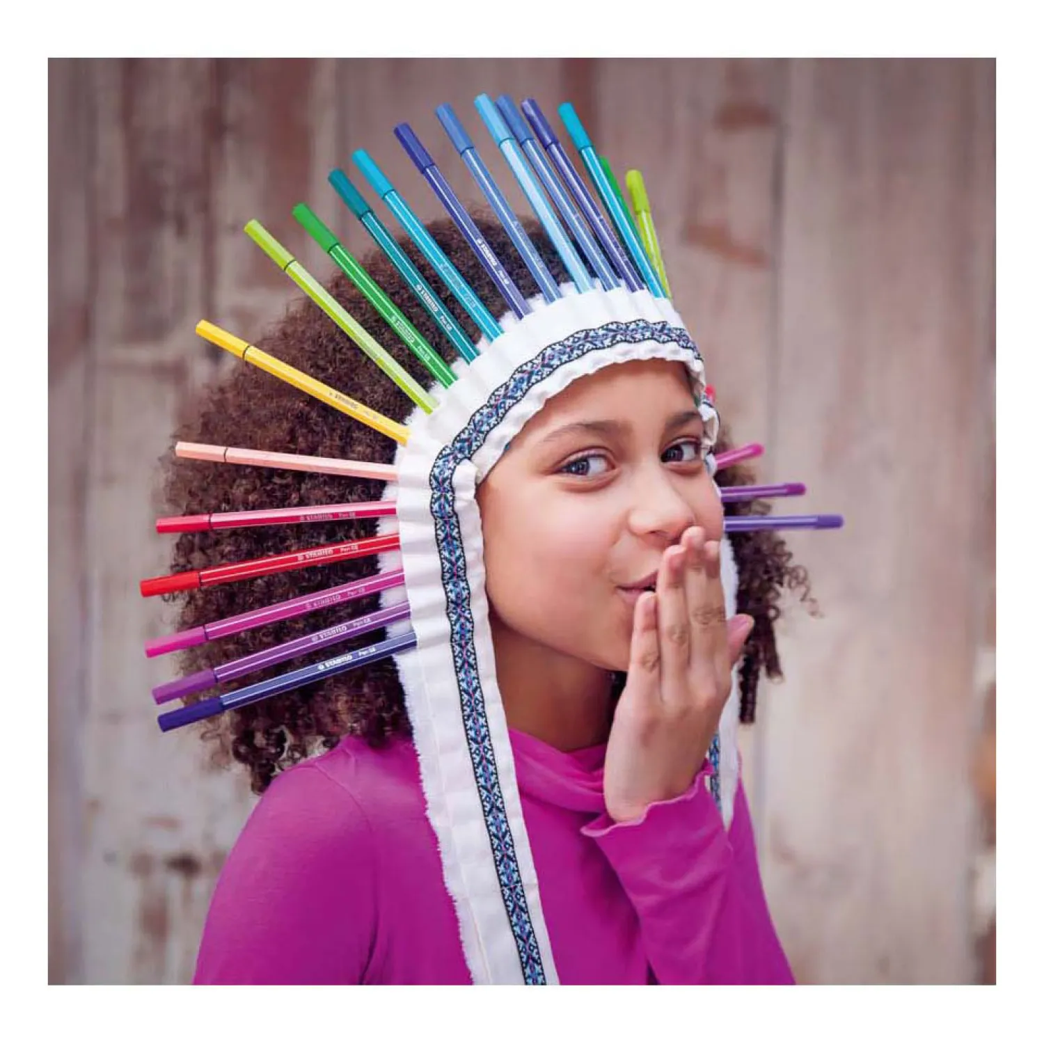 Pen 68 - Viltstift - ColorParade - Set 20 Stuks- Antraciet/Lichtblauw-Stabilo Outlet