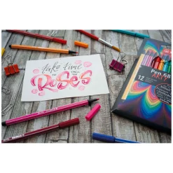 Pen 68 - Viltstift - ARTY - Set Met 12 Sets-Stabilo Online