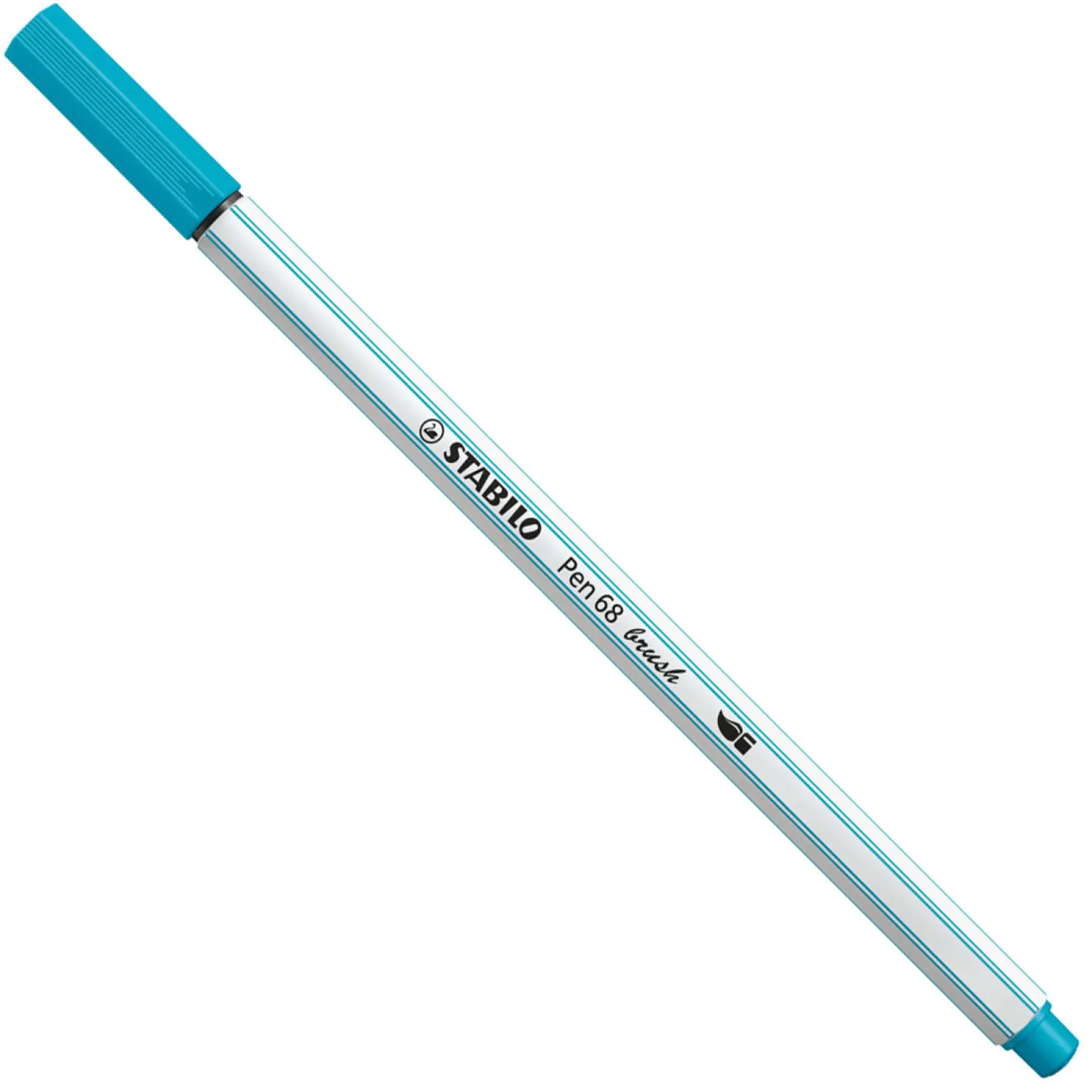 Stabilo Pen 68 Brush - Viltstift - Lichtblauw (31) Discount