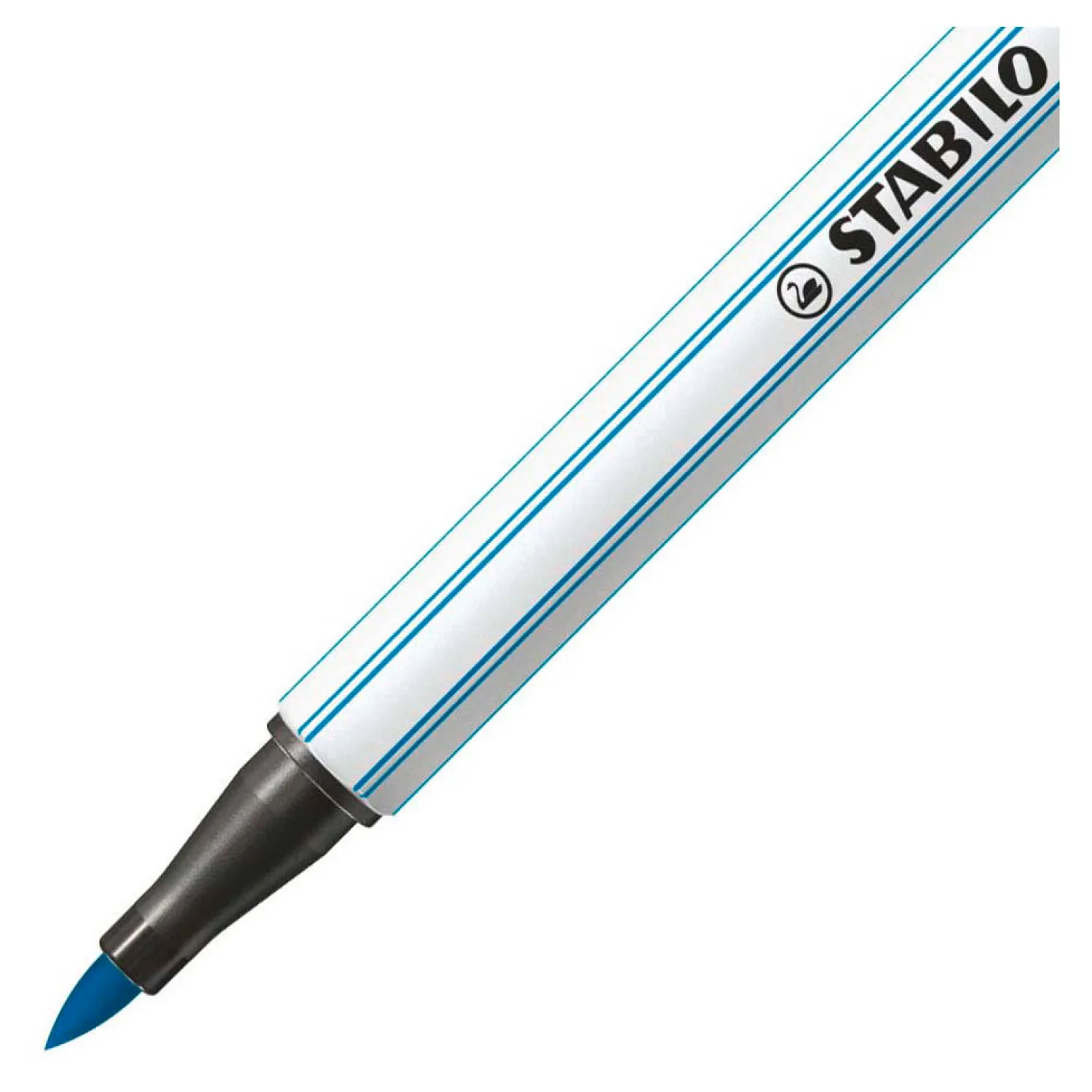 Stabilo Pen 68 Brush - Viltstift - Lichtblauw (31) Discount