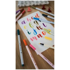 Pen 68 Brush - Viltstift - Bleek Vermiljoen (30)><noscript><img width=