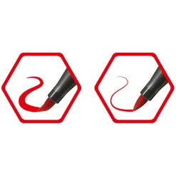 Pen 68 Brush - Viltstift - Bleek Vermiljoen (30)><noscript><img width=