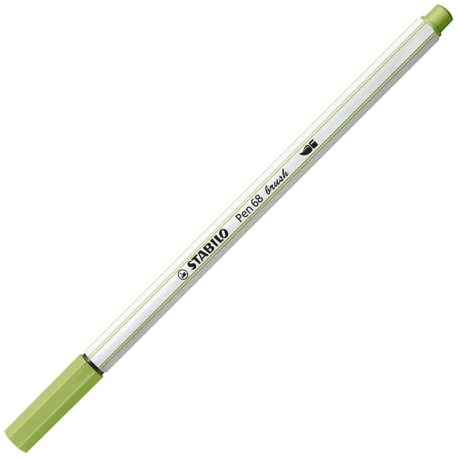 Pen 68 Brush - Viltstift - Pistache (34)-Stabilo Best